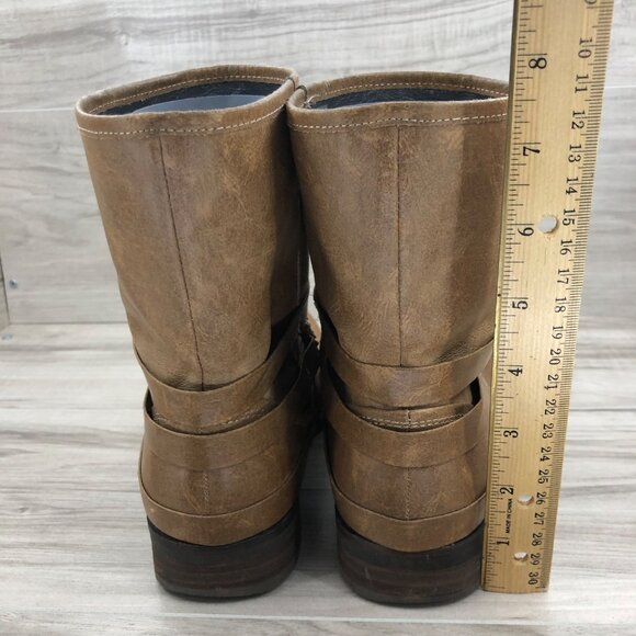 Coconuts by Matisse Boots Women's 8.5 Berriman Brown Pull On Shoes - Picture 11 of 11